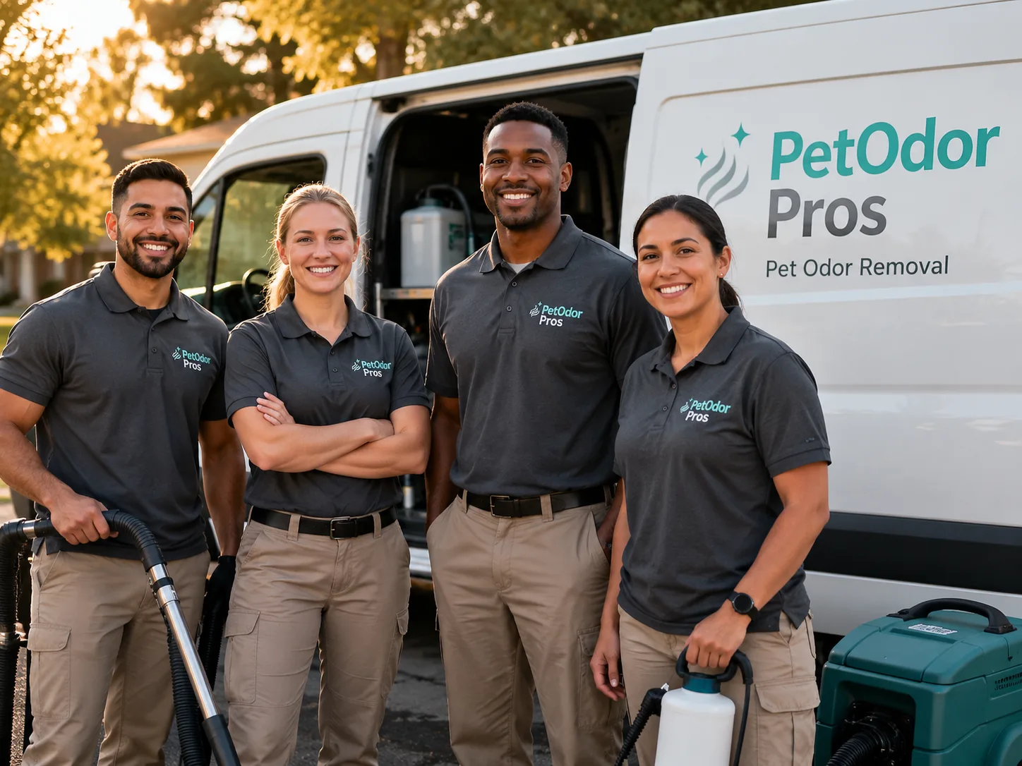 Pet Odor Removal team serving Wolverine, MI